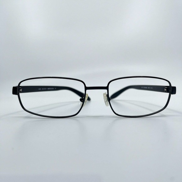 Gucci GG 1164S 001 Sunglasses Frames Black Full Rim Rectangle H7016 - Picture 2 of 8